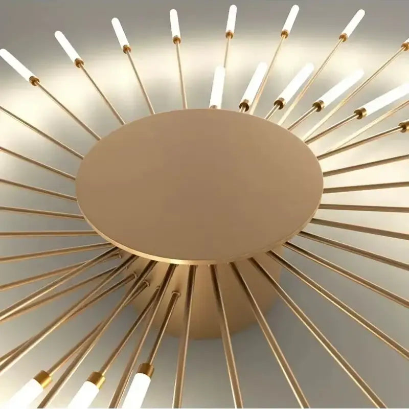 Italian Tube Ceiling Light In Aluminum And Acrylic LED G9 60W Modern Living Room