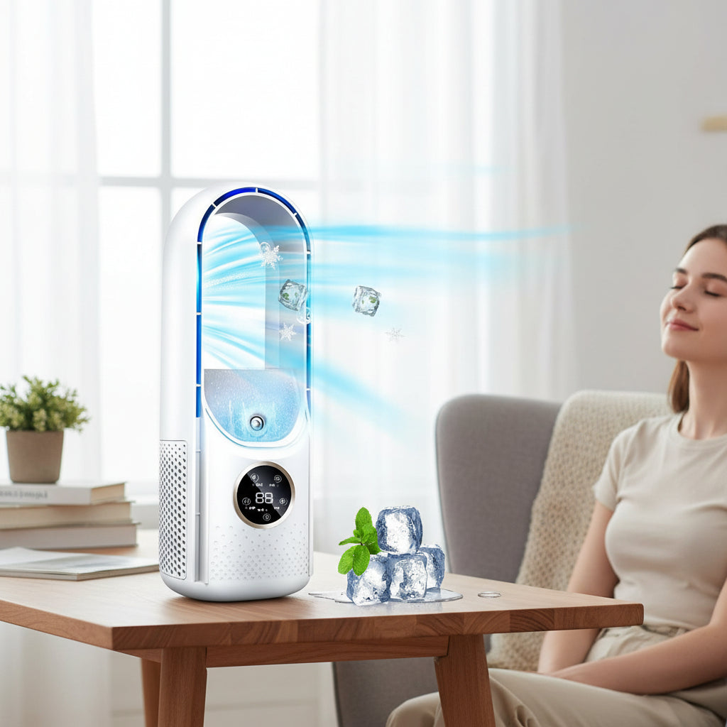 Energy Saving Portable Smart Air Conditioner With Remote Control