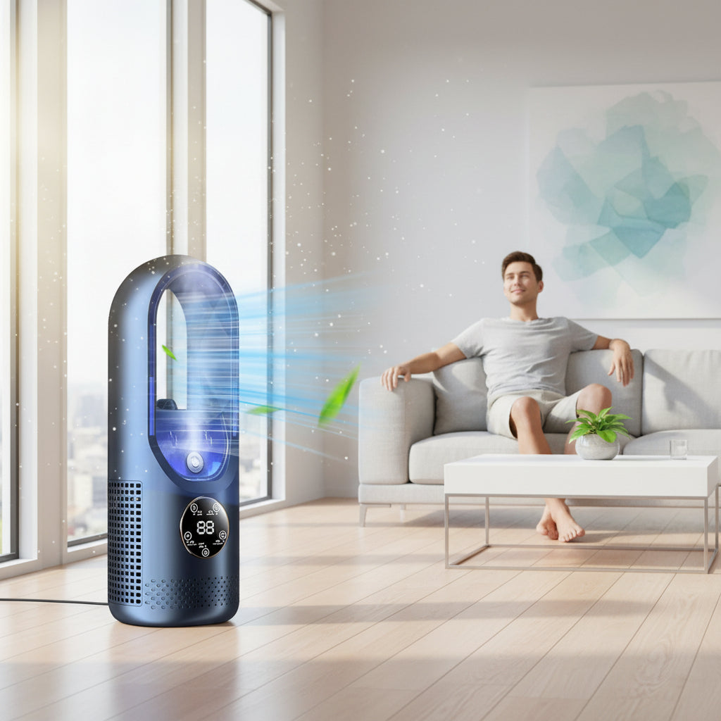 Energy Saving Portable Smart Air Conditioner With Remote Control