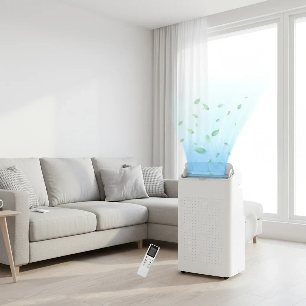 Climatiseur portable efficace pour pièces