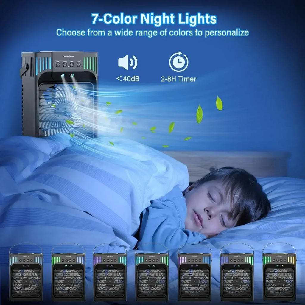 Portable Desktop Air Conditioner With Remote Control