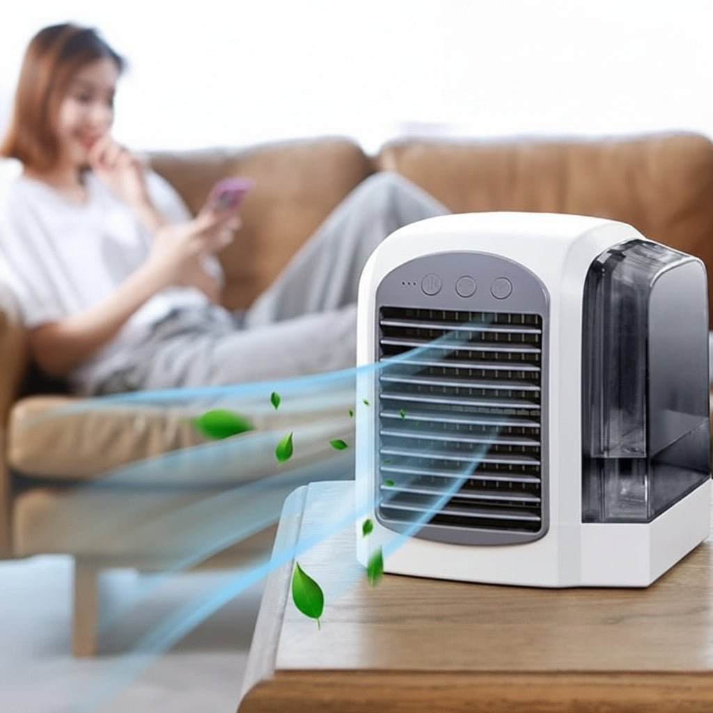 Kompaktní odpařovací chladič s dálkovým ovládáním ventilátoru