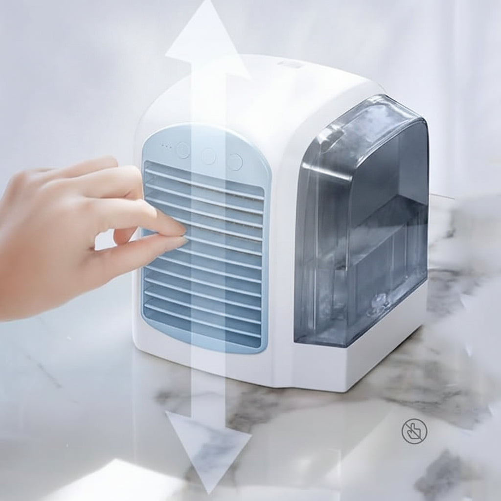Kompaktní odpařovací chladič s dálkovým ovládáním ventilátoru