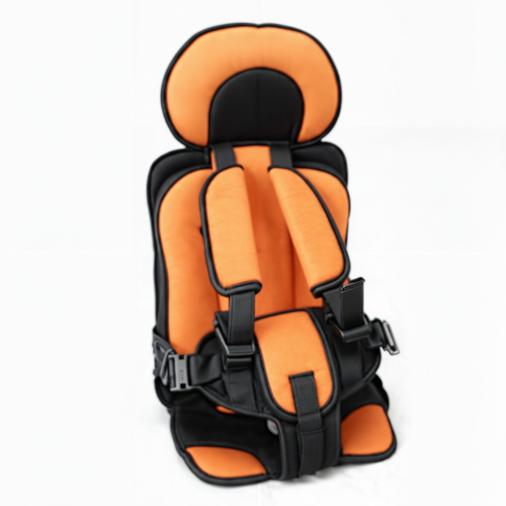 Lightweight Travel Car Seat With Adjustable Harness