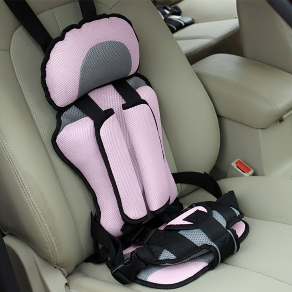 Lightweight Travel Car Seat With Adjustable Harness