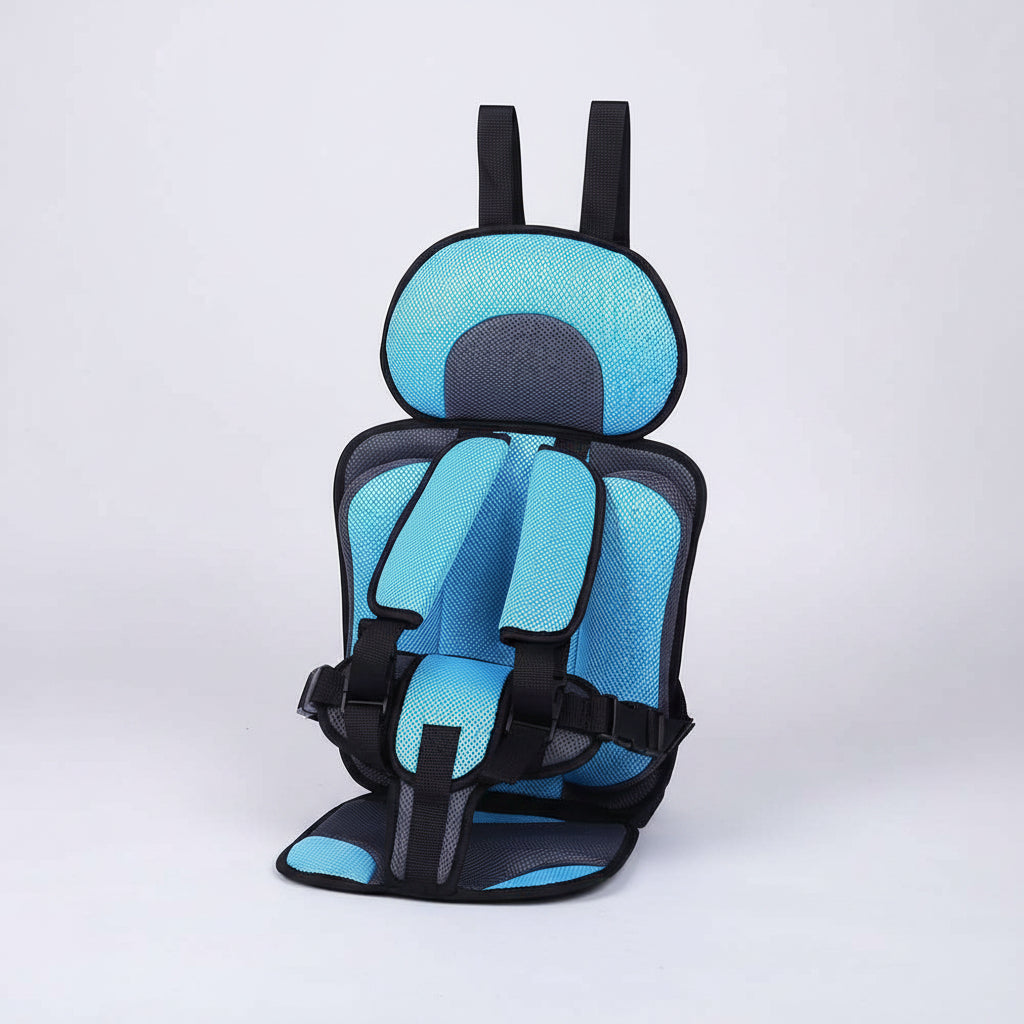 Lightweight Travel Car Seat With Adjustable Harness