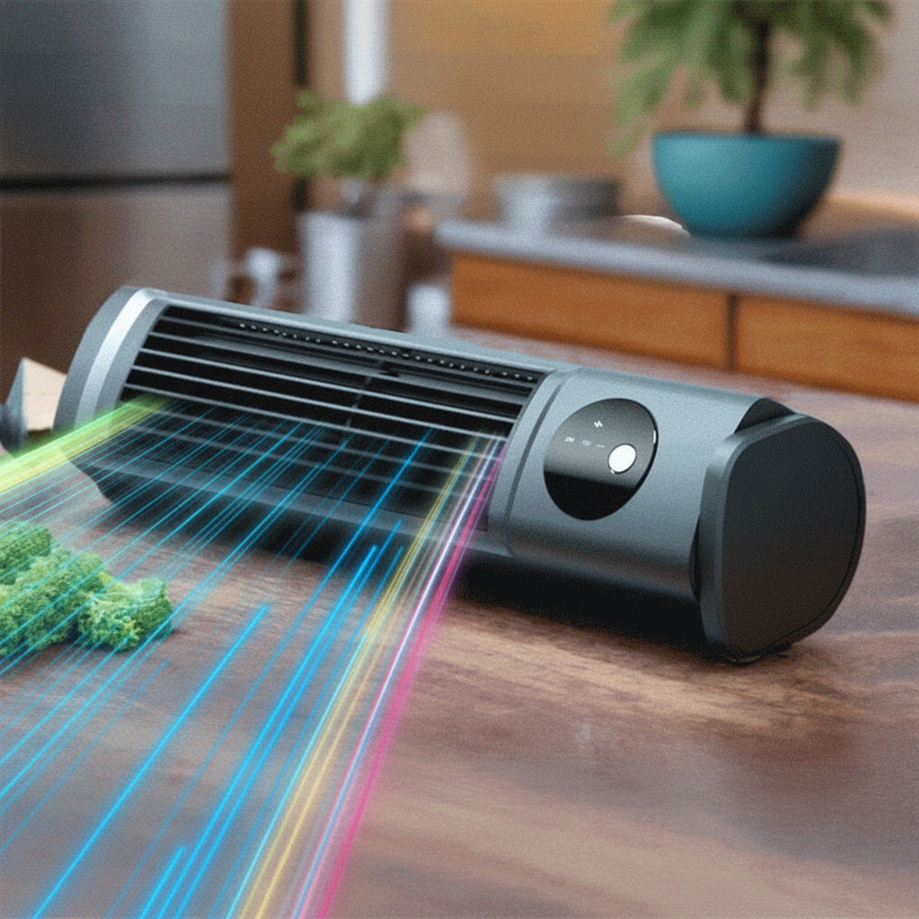 Přenosný ventilátor chladicí věže s oscilujícím LED displejem