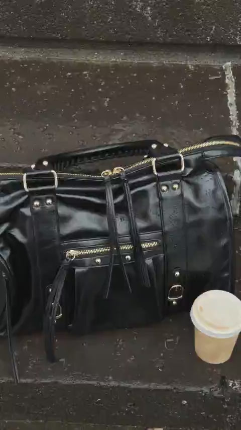 Struktureret taske med top-håndtag – Parisisk-inspireret hverdagsmodel