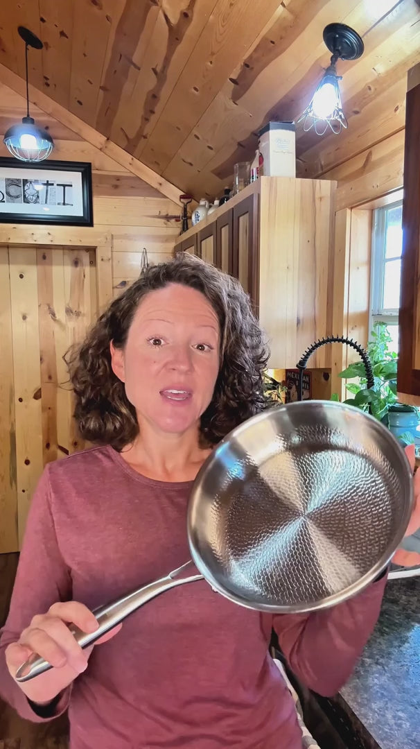 Sartén TitanHammer Pro | Utensilios de Cocina de Titanio Naturalmente Antiadherentes