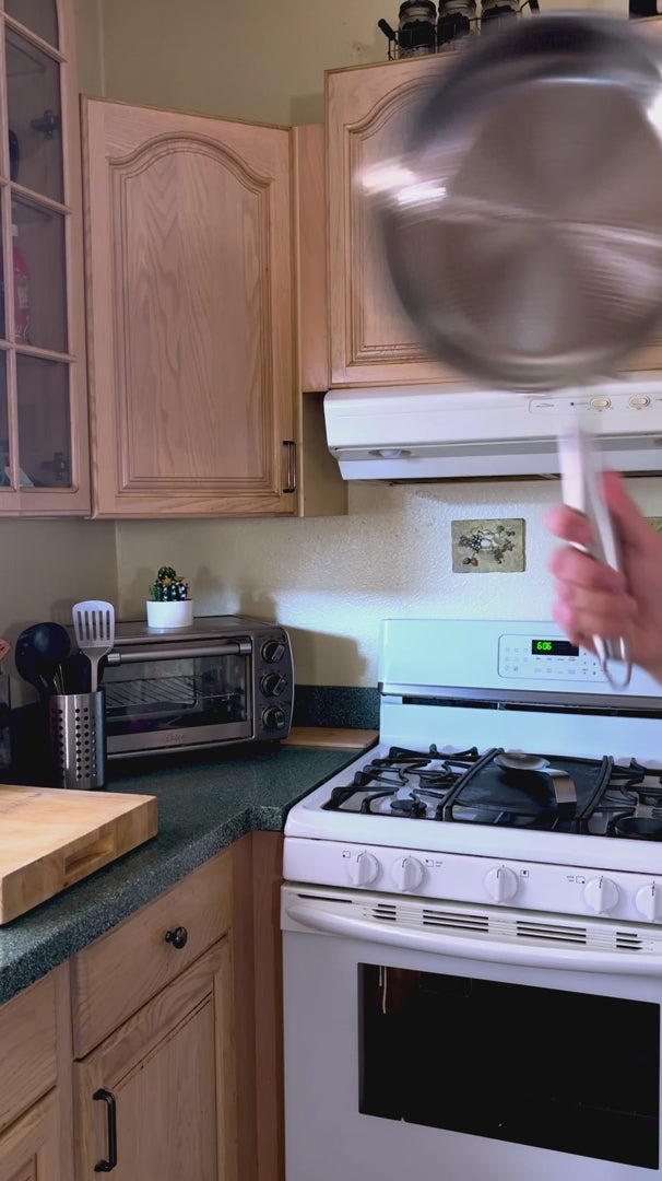Sartén TitanHammer Pro | Utensilios de Cocina de Titanio Naturalmente Antiadherentes