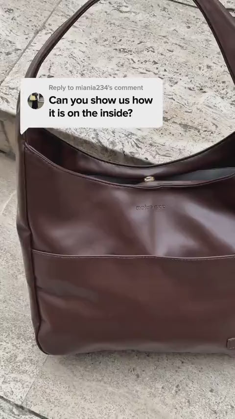 Everyday Bucket Tote Bag for Work & Daily Essentials