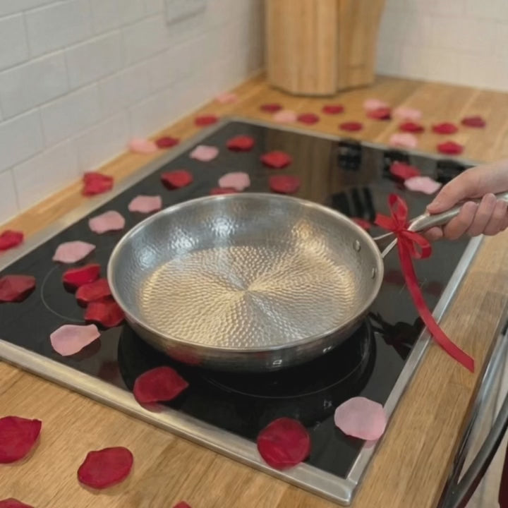 Sartén TitanHammer Pro | Utensilios de Cocina de Titanio Naturalmente Antiadherentes