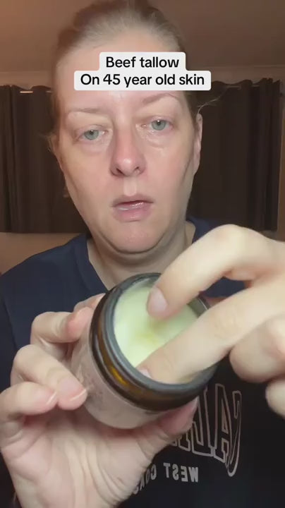 Græsfodret Talglcreme Duo – Naturligt Ansigts- og Kropsfugtgivende Sæt
