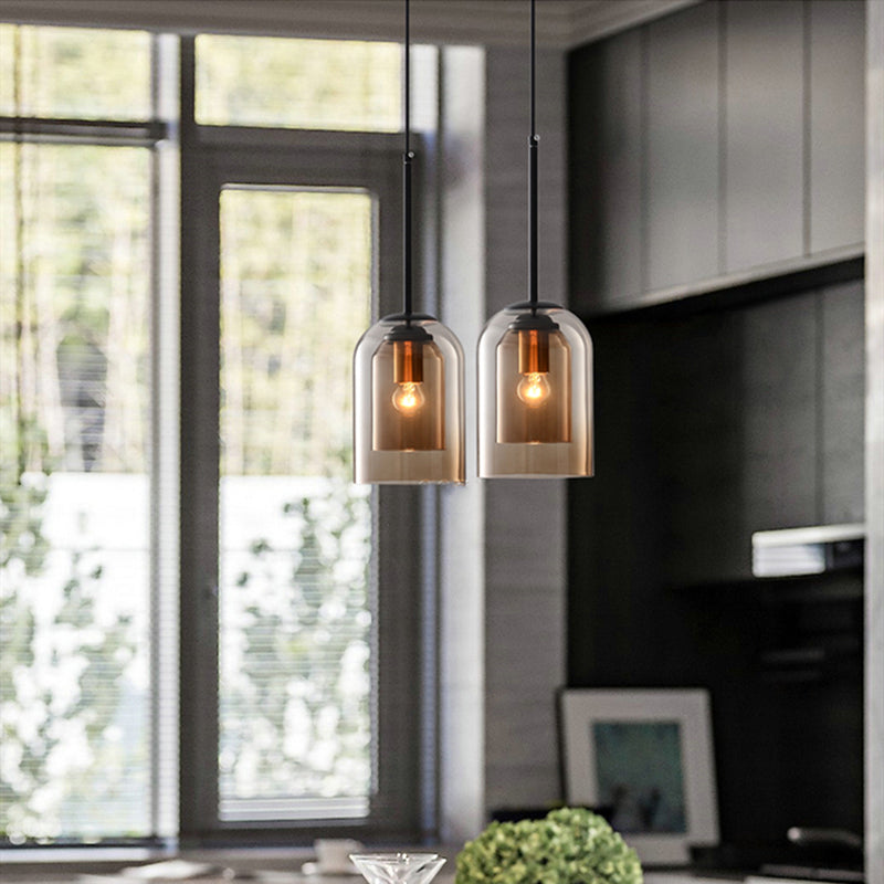 Nordisk moderne glasspendel for innendørs bruk i oppholdsrom