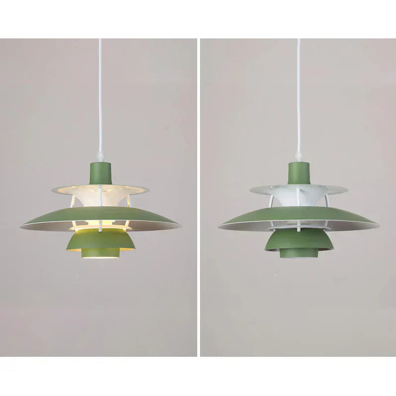 Aurora Pendelleuchte mit Schirm für moderne LED-Atmosphäre