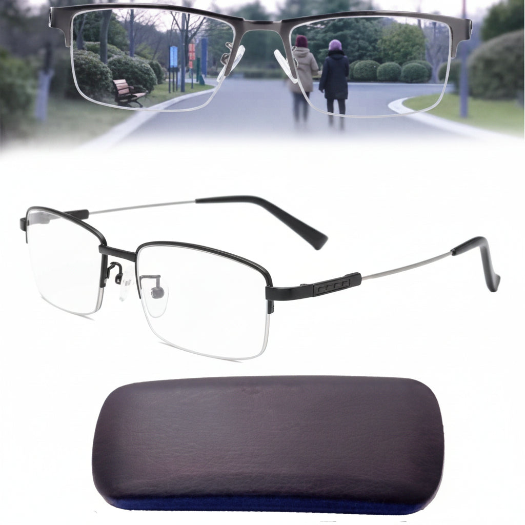 Multifocal Reading Glasses With UV Protection For Clear Vision