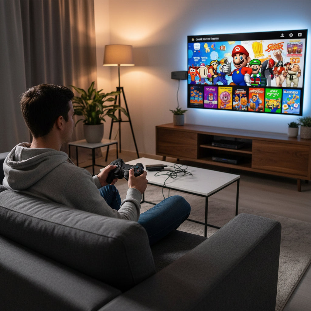 Console de jeu portable rétro pour les fans de jeux classiques