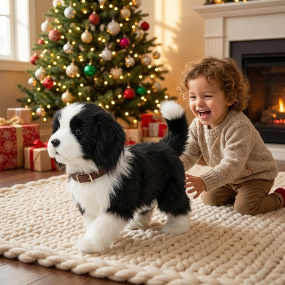 Robot Dog Interactive Puppy Toy That Walks And Barks