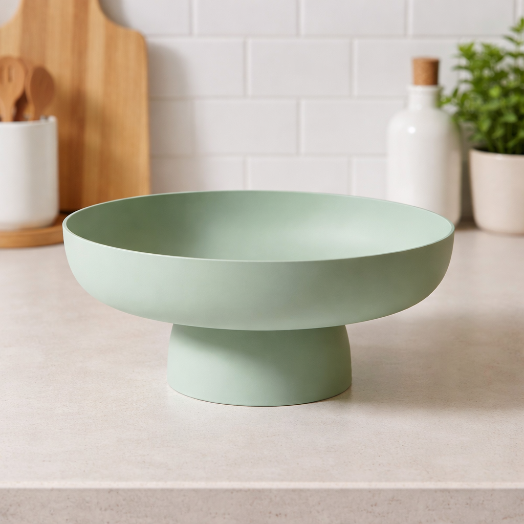 Decorative Ceramic Fruit Bowl For Kitchen Counter Storage