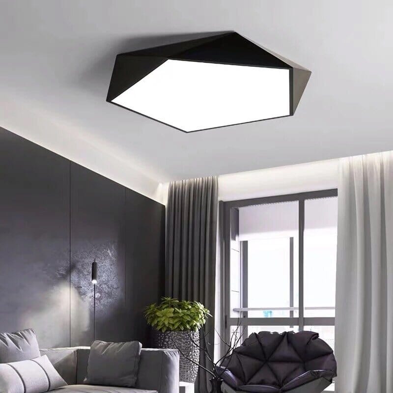 Lampada da soffitto LED Skydor con design geometrico moderno