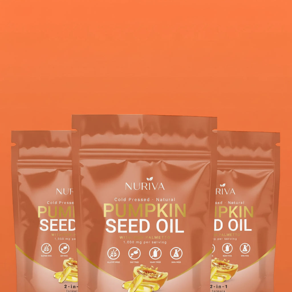 Olej z pestek dyni z palmetto karłowatym i cynkiem