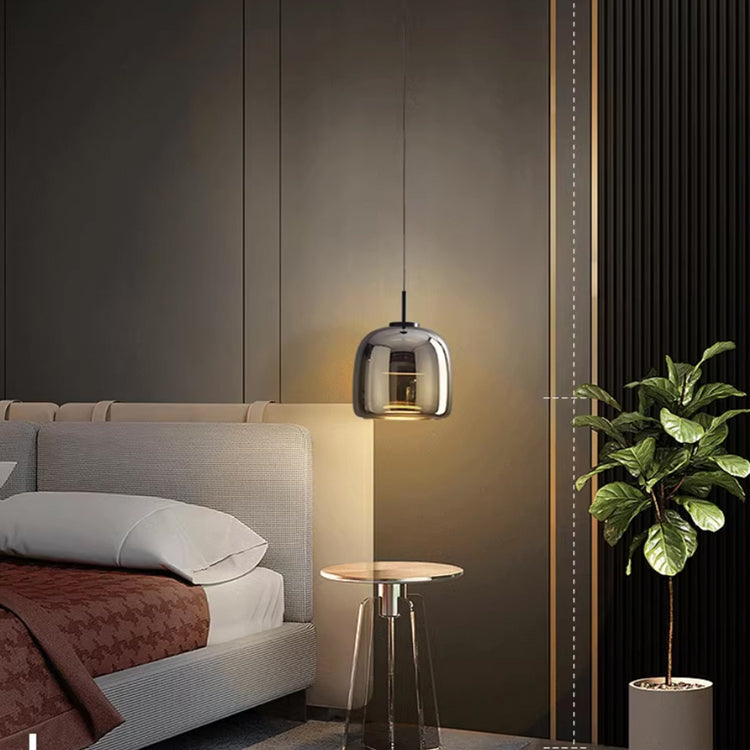 Nova Pendant Light In Black Glass For Contemporary Spaces