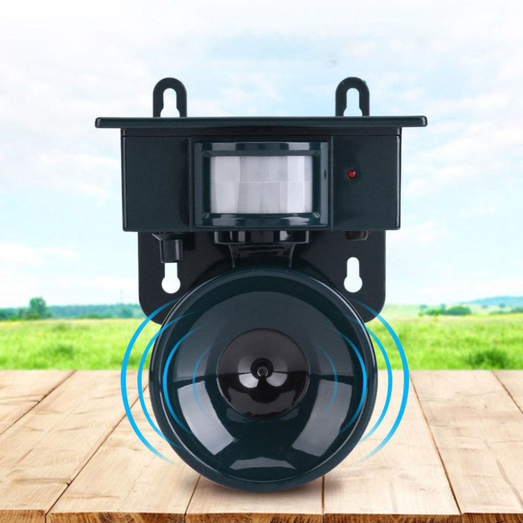 Solar Powered Motion Sensor Bird Deterrent For Outdoor Use