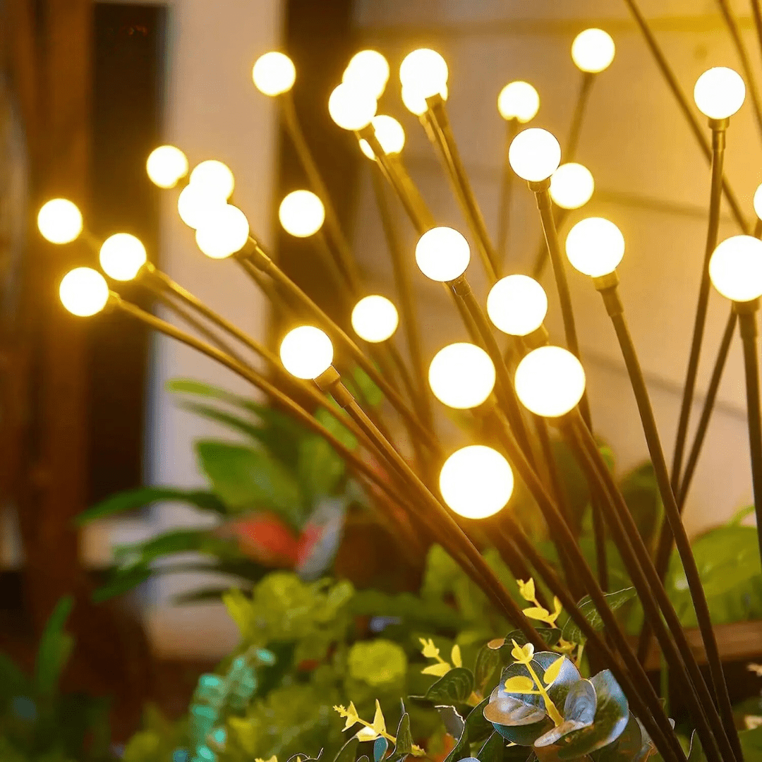 GlowWing Solar Garden Lights for Atmospheric Evenings