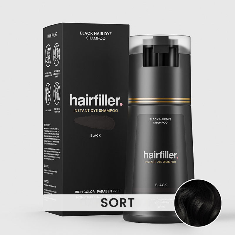10-Minute Hair Color Shampoo – Gray Coverage & Long-Lasting Root Touch-Up