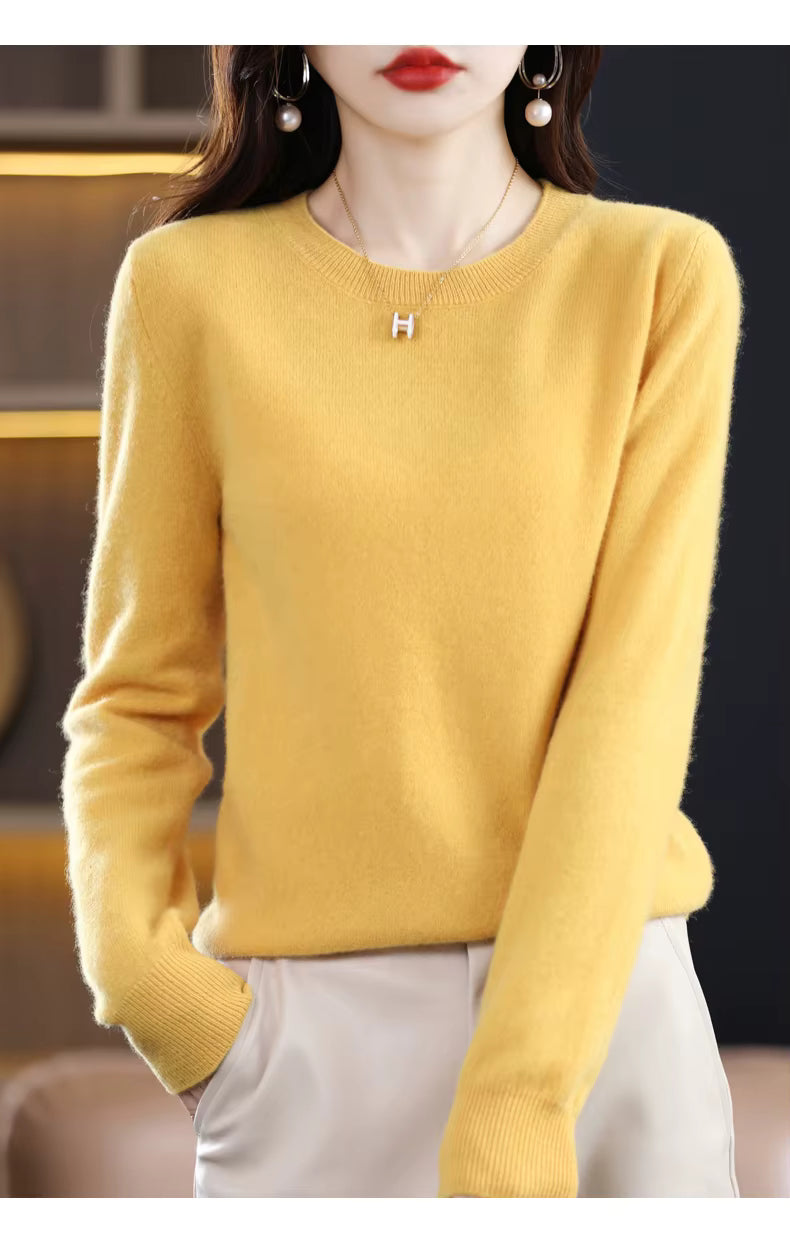 Maglione da donna Nova in 100% pura lana e cashmere Edizione