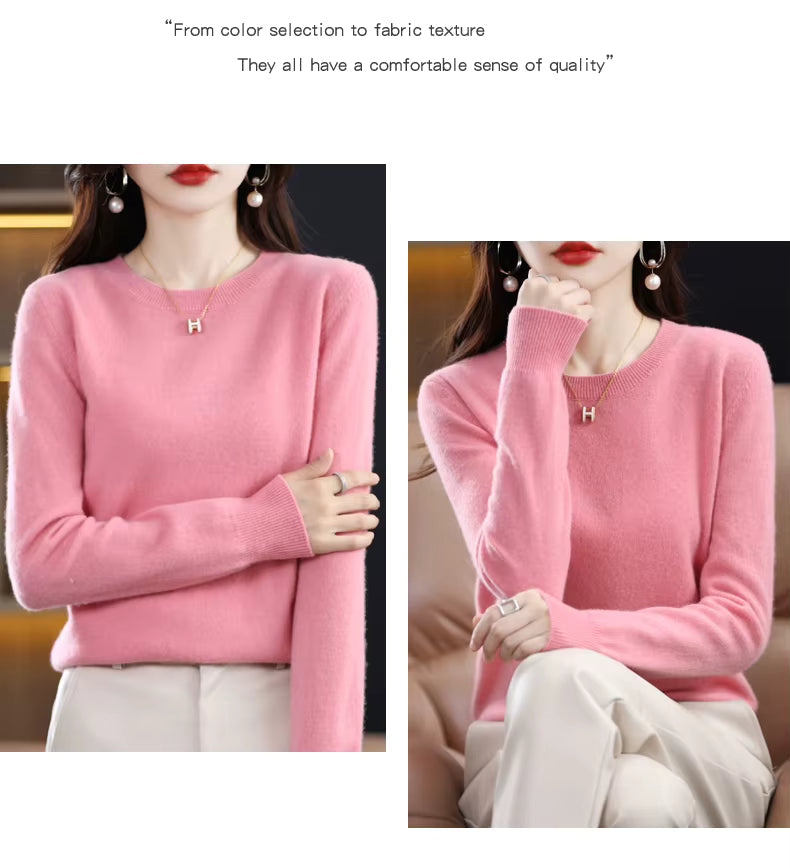 Maglione da donna Nova in 100% pura lana e cashmere Edizione