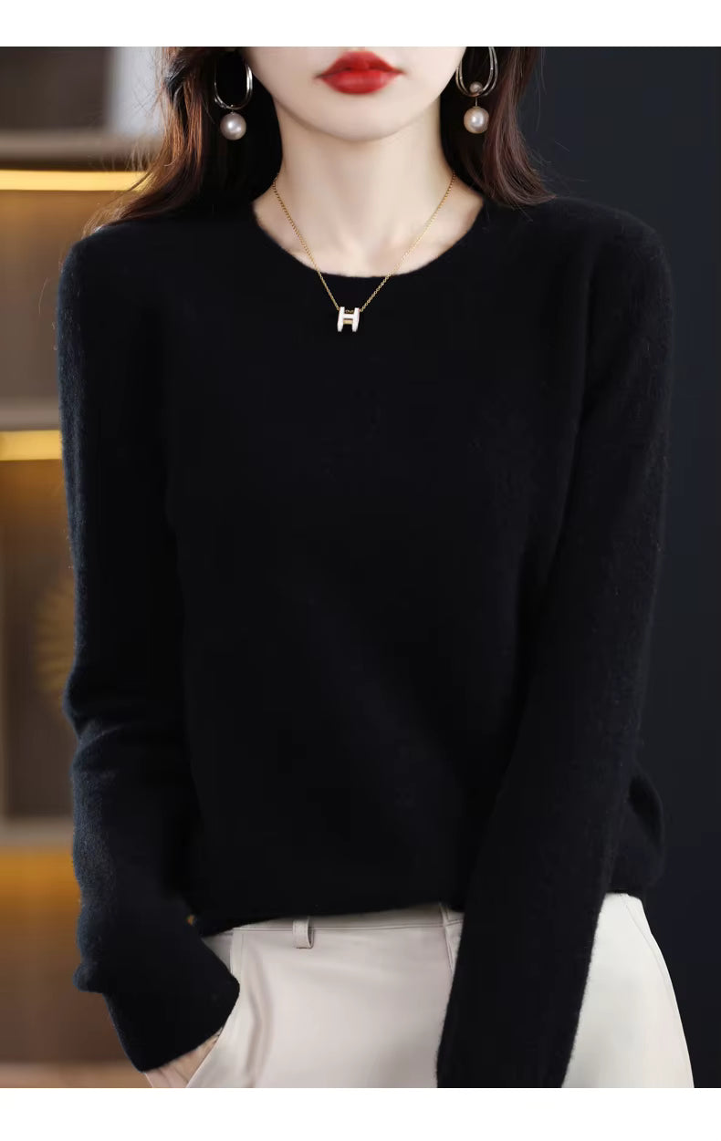 Maglione da donna Nova in 100% pura lana e cashmere Edizione