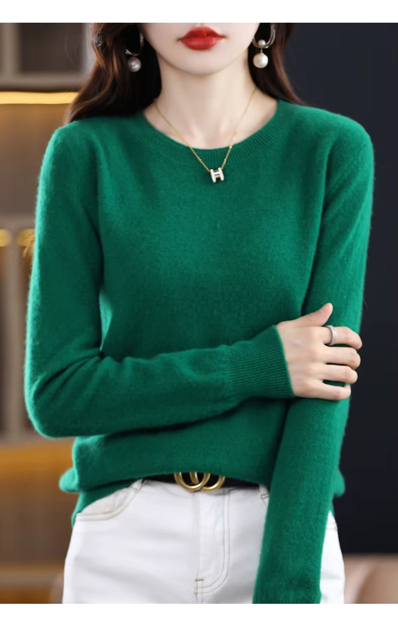 Maglione da donna Nova in 100% pura lana e cashmere Edizione