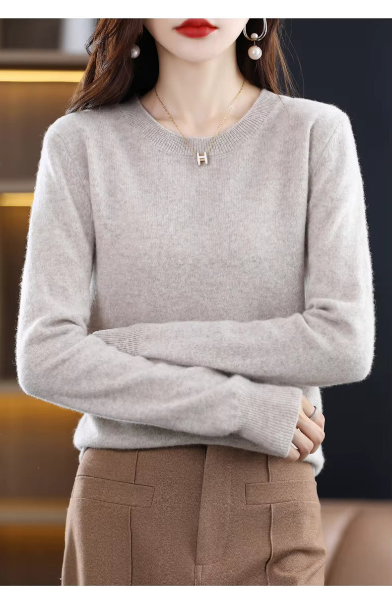 Maglione da donna Nova in 100% pura lana e cashmere Edizione