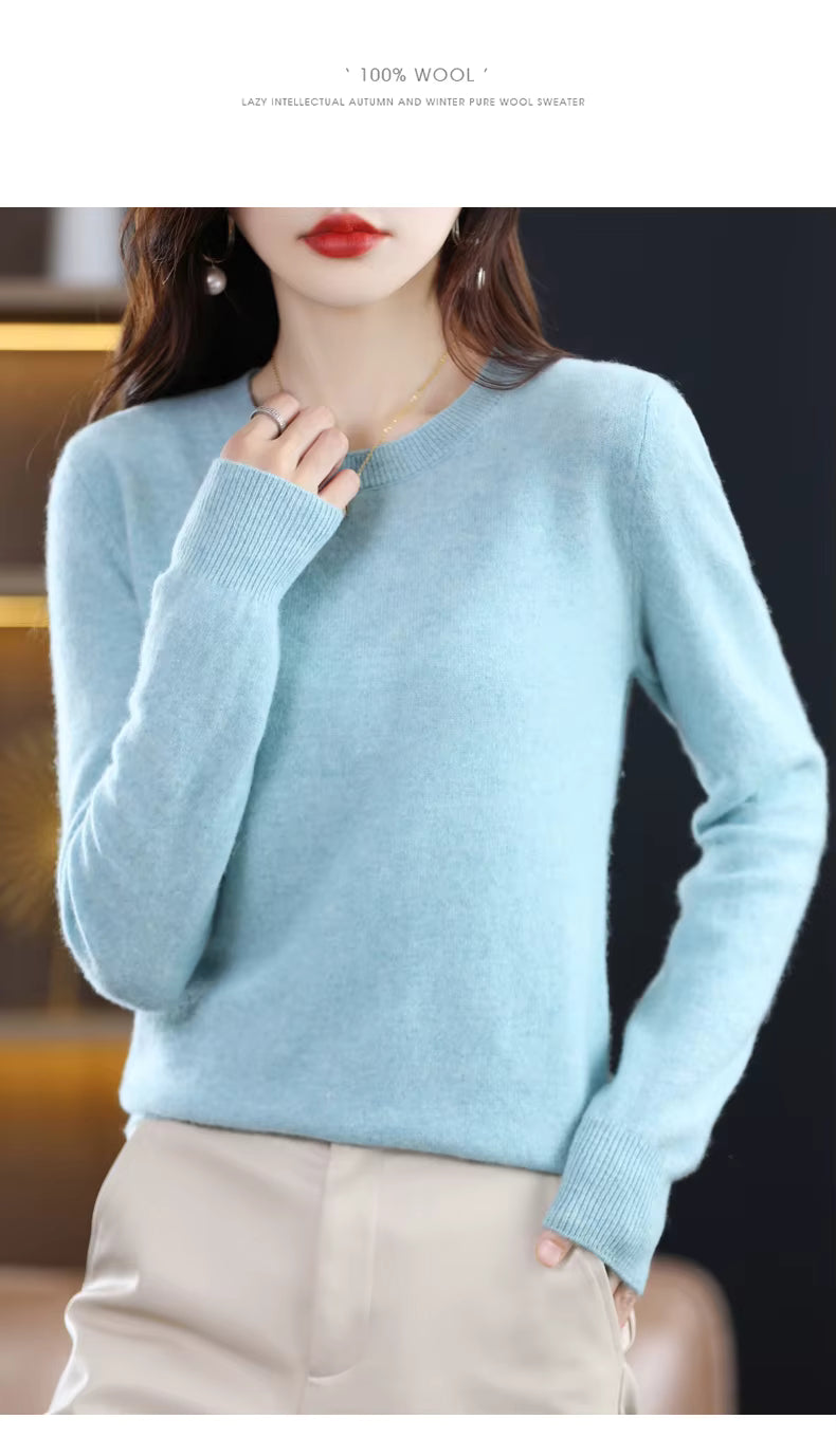 Maglione da donna Nova in 100% pura lana e cashmere Edizione