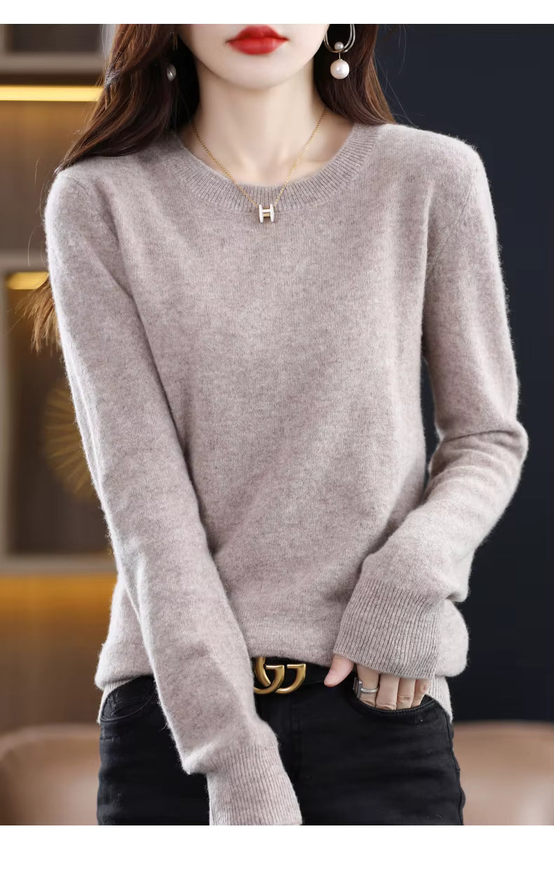 Maglione da donna Nova in 100% pura lana e cashmere Edizione