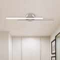 Tira de luz LED para techo 12W blanco frío acabado en latón níquel negro 60-80 cm