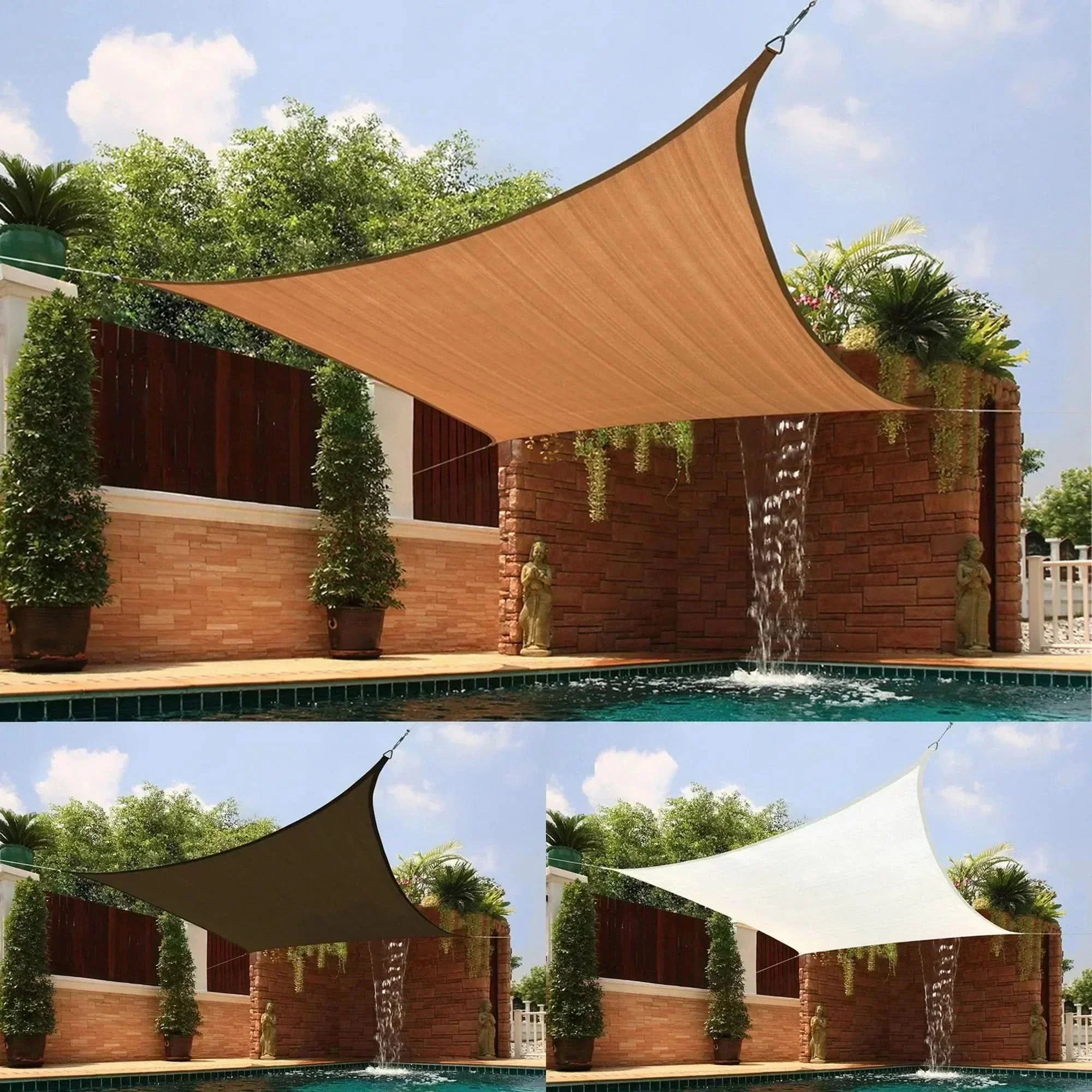 SunBreeze Flex Portable Waterproof UV Awning For Outdoors