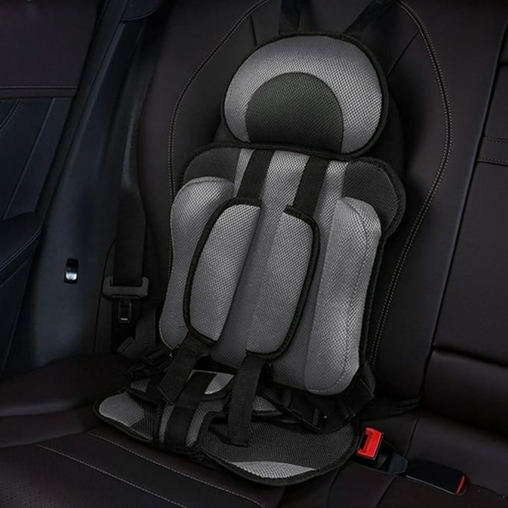 Portable Travel Car Seat With 5-Point Harness For Kids