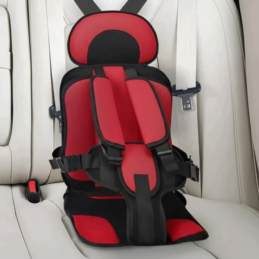 Portable Travel Car Seat With 5-Point Harness For Kids
