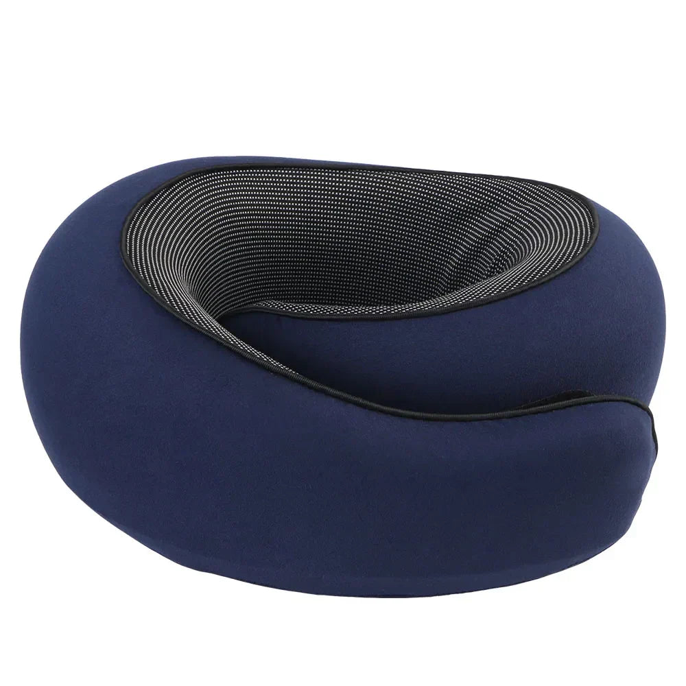 Memory Foam U Shaped Travel Neck Pillow For Comfortable Sleep On The Go