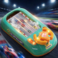 Kids Racing Console With Interactive Toy Steering Wheel
