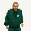 Gotowy do cosplayu uniseksowy komplet dresowy, wygodny i stylowy strój