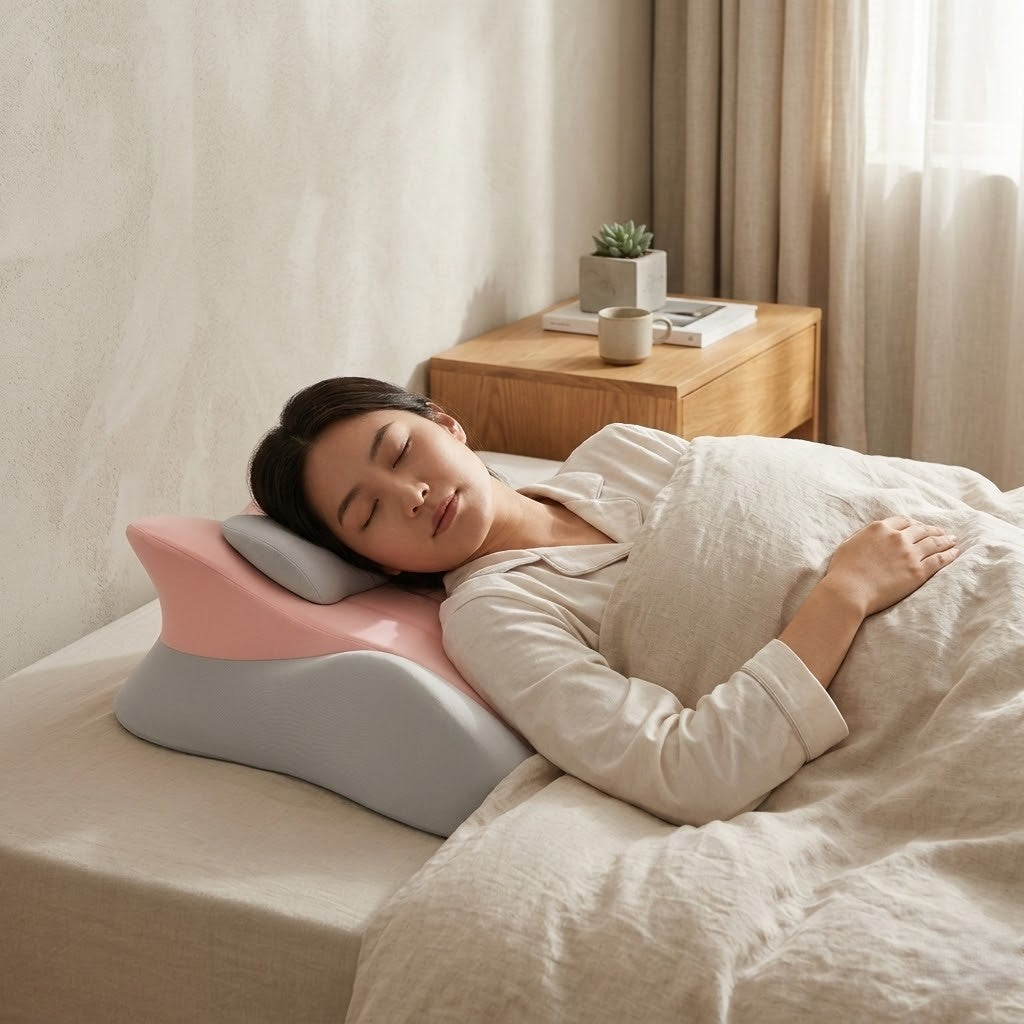 Memory Foam Støttepude til Daglig Komfort i Flere Positioner | Rosalyssa