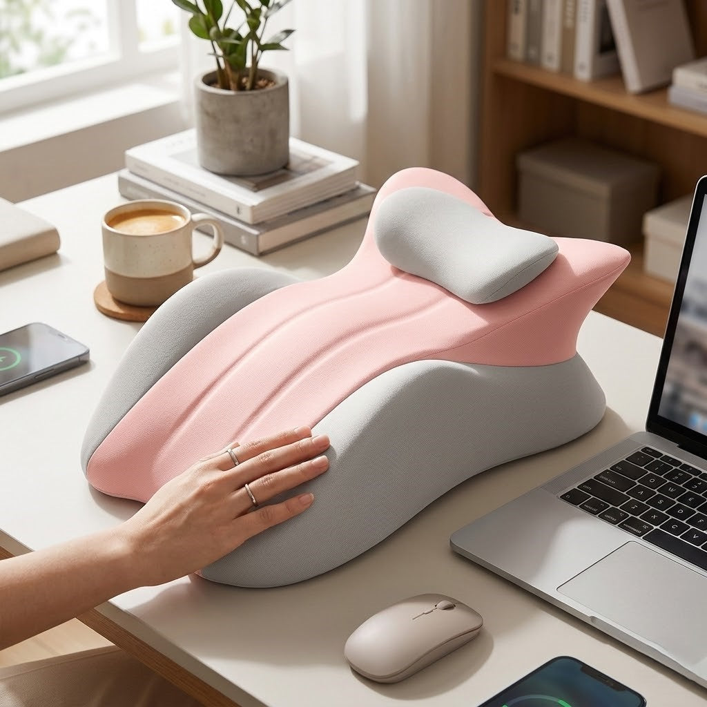 Memory Foam Støttepude til Daglig Komfort i Flere Positioner | Rosalyssa