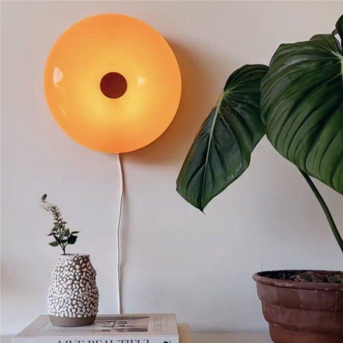 Donut-lampe fra Bauhaus Moderne LED skrivebord- og vegglampe