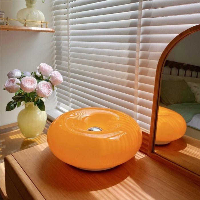 Donut-lampe fra Bauhaus Moderne LED skrivebord- og vegglampe