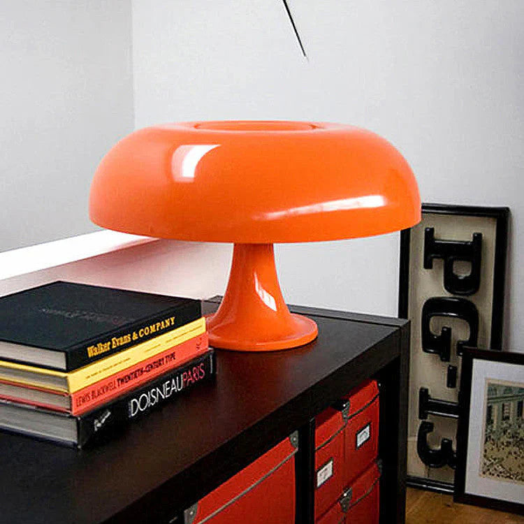 Mushroom Lamp With Bauhaus Style For Warm Home Ambience