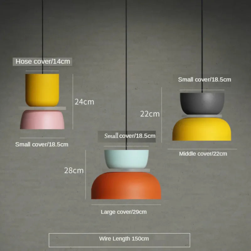 NovaLume Nordic Macaron Pendant Light For Modern Interiors