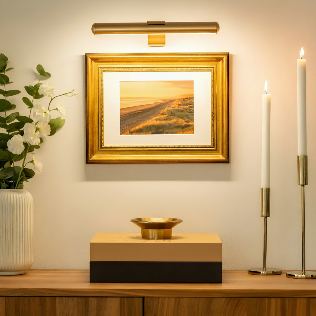 Art Light Cordless LED Picture Light For Wall Frames